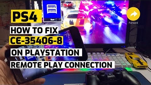 How to fix Ps4 CE-35406-8 Remote Play Error Fixed