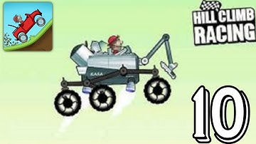 Hill Climb Racing - Gameplay Walkthrough Part 10 - moonlander (iOS, Android)