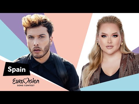 Eurovisioncalls Blas Cantó - Spain 🇪🇸 with NikkieTutorials