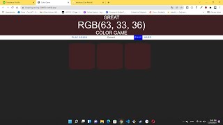 Colorful Game / Javascript Color Games / Free Javascript Game screenshot 2