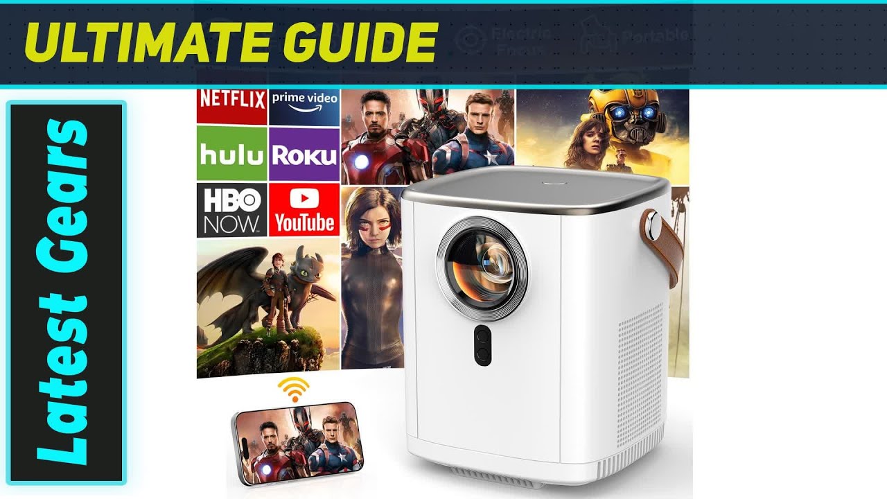 Best Portable Projector? Bolumin Native 1080P 5G WiFi Projector Tested ...