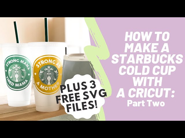 Updated* Decal Size Guide for Starbucks Cups - Kayla Makes