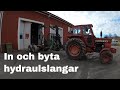 Volvo BM 500 - Byter Hydraulslangar på en Farma skogskärra