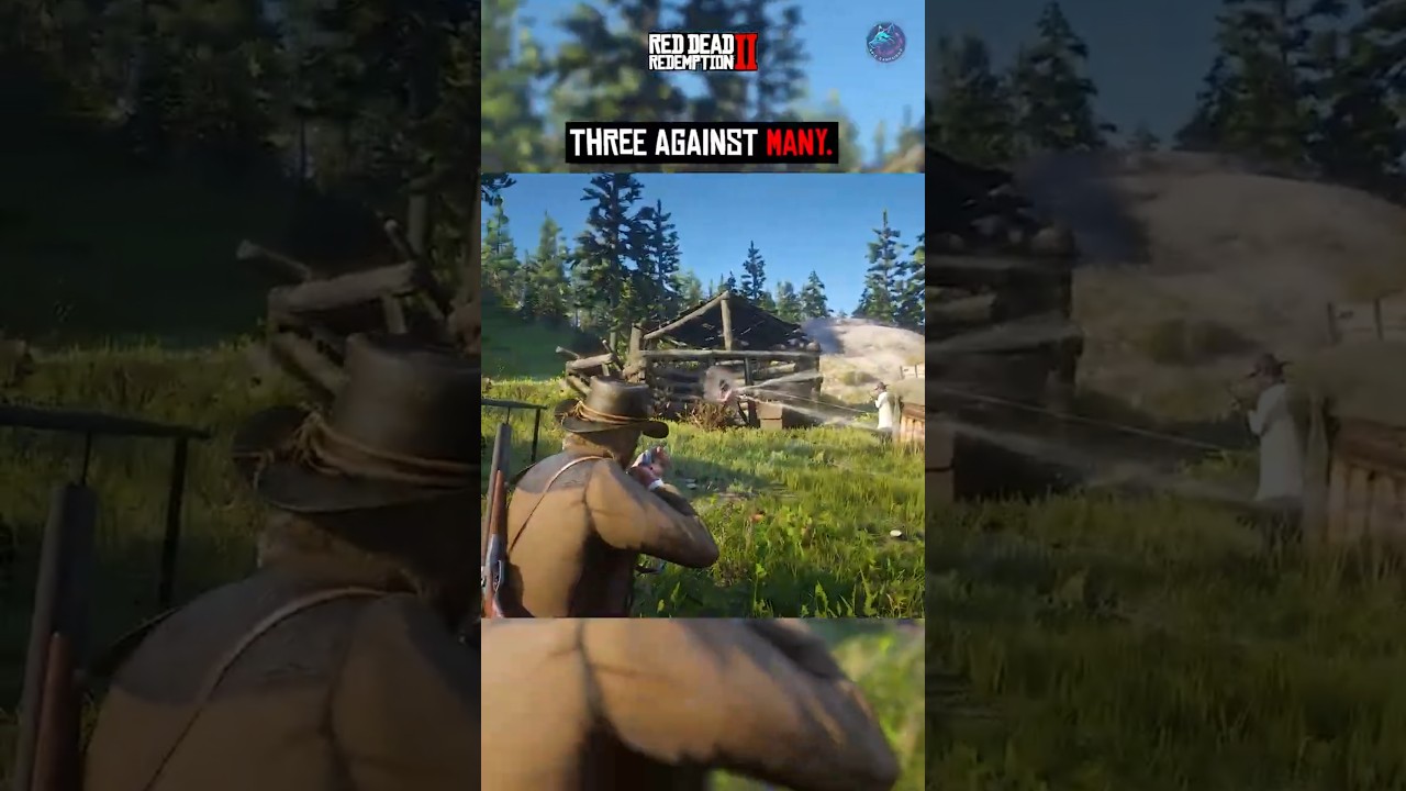 Arthur Fights Bounty Hunters to Rescue Sean | RDR2 Red Dead Redemption 2 Shorts