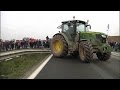 Manifestation des agriculteurs bretons pour dnoncer les prix du march