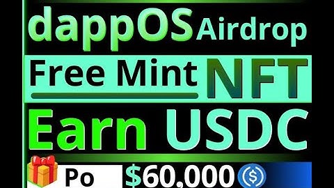 Binance Web3 Wallet Airdrop || How to Join dappOS Airdrop || Mint Free NFT & Earn USDC RewarddappOS