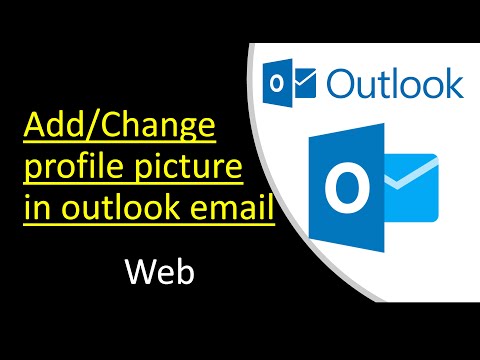 Add/Change profile picture in outlook email (2022) | Web // outlook.com