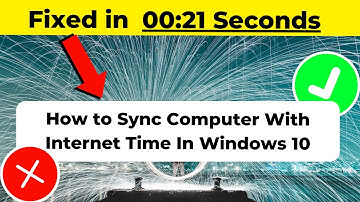 How to Sync Computer With Internet Time In Windows 10 2024
