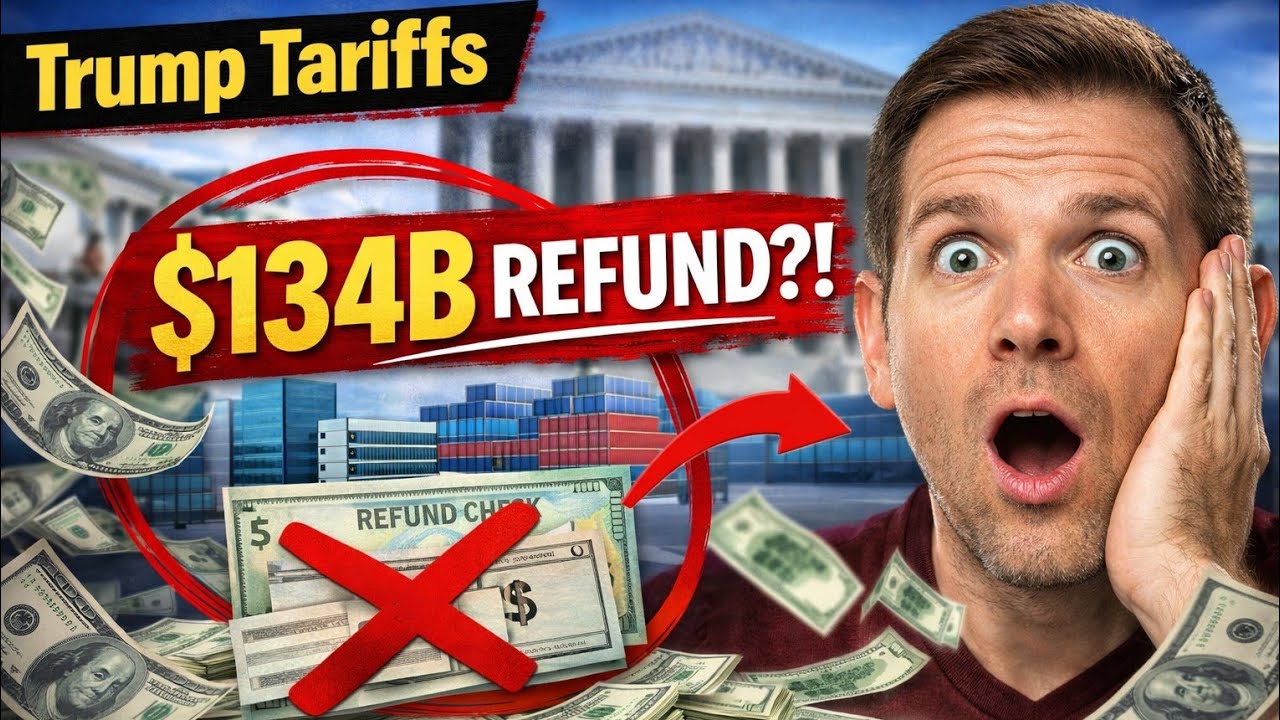 $134 BILLION Tariff Refund?! Supreme Court Ruling Explained 💰🚨