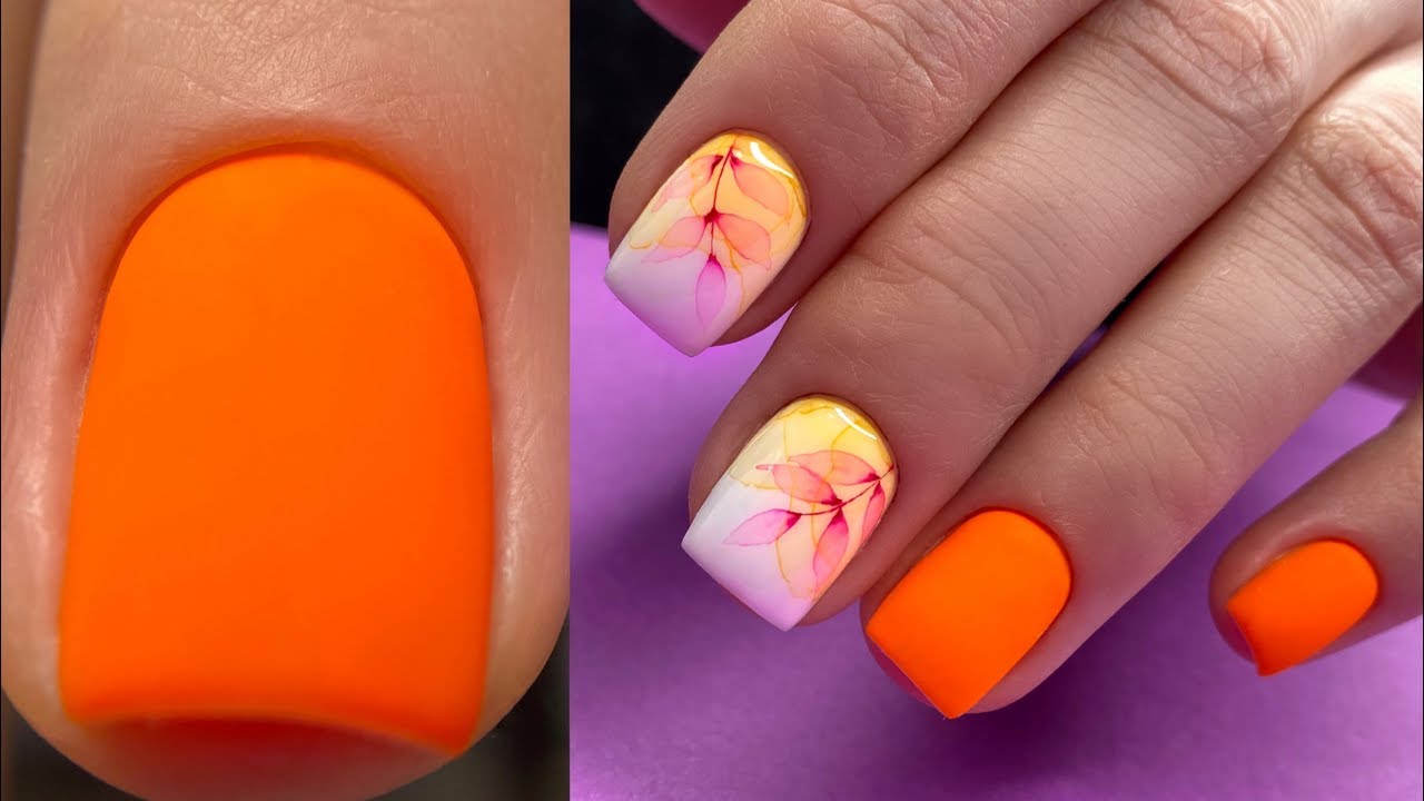 Самый БЮДЖЕТНЫЙ дизайн ногтей, но один из САМЫХ эффектных и популярных. АКВАРЕЛЬ