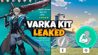 New Update Varkas Kit Updated Leak Dual-Wield Sword Claymore? Genshin Impact