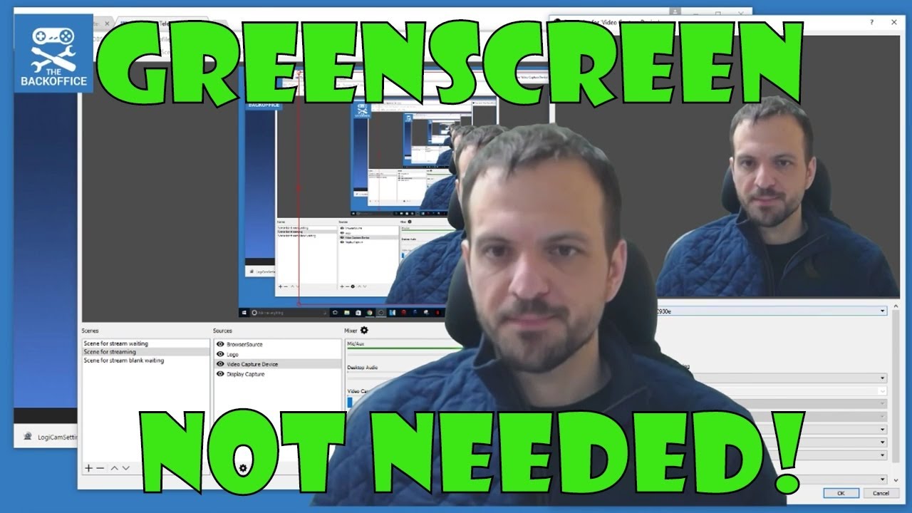 Free Background Removal Without A Greenscreen Youtube