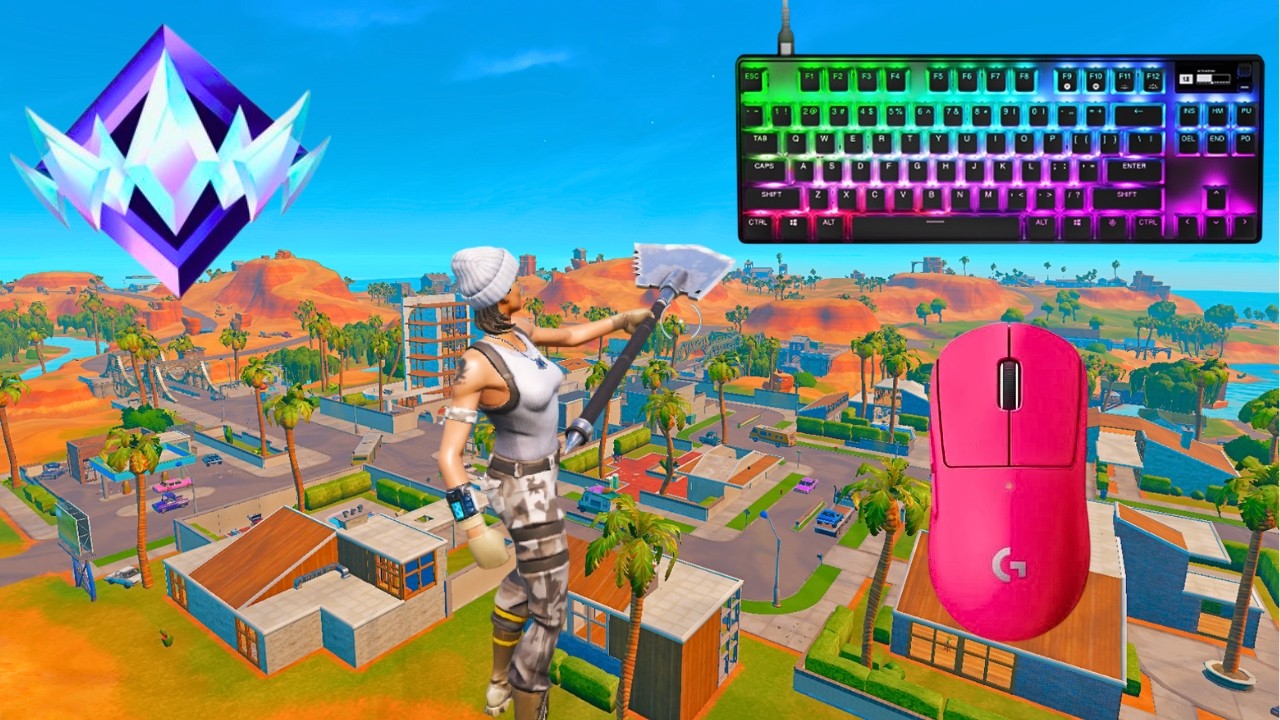 Fortnite Unreal Ranked Reload | Keyboard & Mouse Gameplay | 240 FPS  | 4K