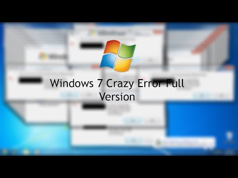 Windows 7 Crazy Error Full version