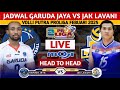 SIAP TEMPUR MALAM INI. JADWAL TERBARU JAK GARUDA JAYA VS JAK LAVANI PROLIGA VOLLI PUTRA 2025
