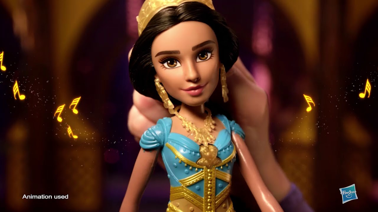 disney princess jasmine singing doll