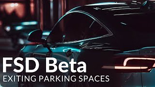 parallel parking with tesla's full self driving fsd beta - be careful