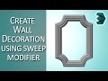 Wall Decoration tutorial in 3ds Max