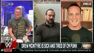 Drew McIntyre is FED UP  Scottish Warrior calls out WWE, Michael Cole & more | The Pat McAfee Show