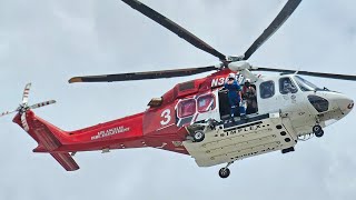 Air Rescue After Building Collapse in Glendale, Ca