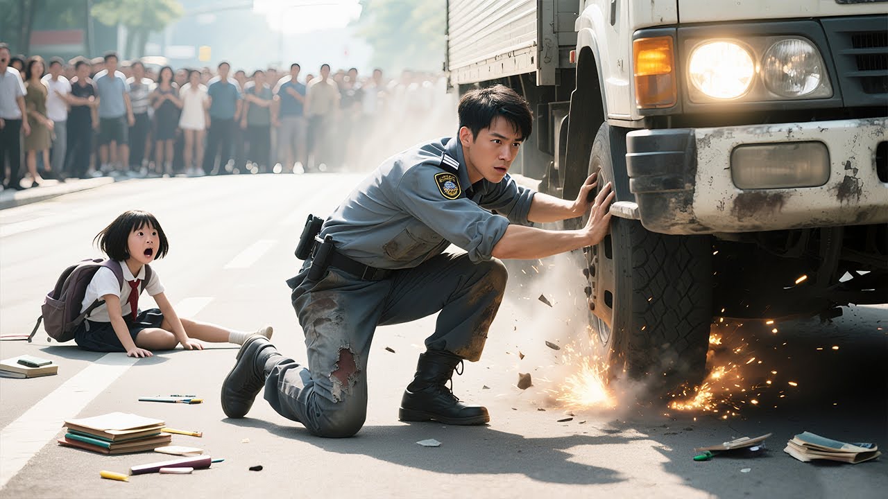 The poor guard everyone bullied stopped a truck barehanded! After saving the girl, truth came out!