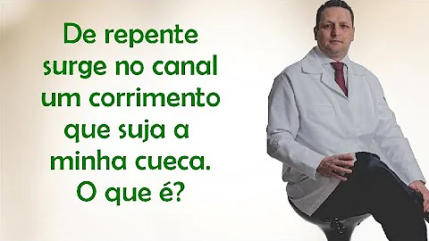 Como é corrimento com pus?