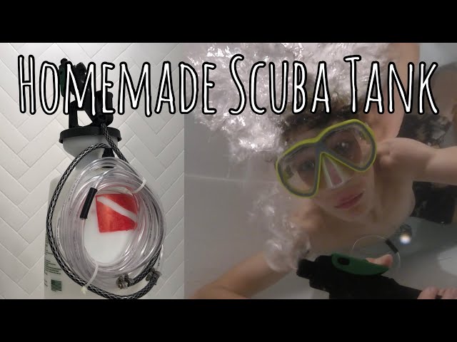 傘立てダイビングタンク自作 How to Build Your Own Scuba Gear Rack (Step by step guide