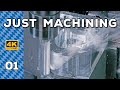 CNC Machining an aluminum part | Hermle C400 | SolidCAM | iMachining