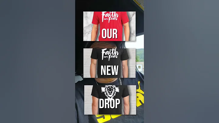 Faith Over Fear - Front/Back Design - Cotton Tee - Live On Our Site👨‍💻#LetsGetItTshirts #NewDrop
