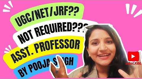 UGC Draft | NET No Longer Required for Assistant Professors? But ONLY for M.Tech?!"