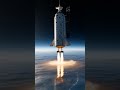 Incredible! Research Shuttle Lands Vertically on a Frozen Icy Moon ❄️🚀
