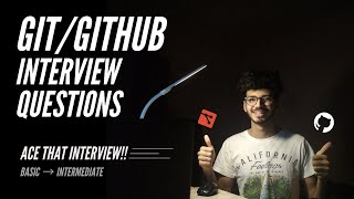 GIT Basic/Intermediate Interview questions❓|| Simplified || ACE that Interview! ✔︎