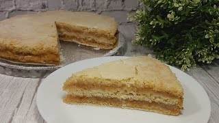 Яблочный пирог без заморочек/Варшавский яблочный пирог/Warsaw apple pie