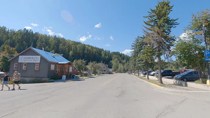Kimberley BC Canada - Downtown Tour and Leaving th...