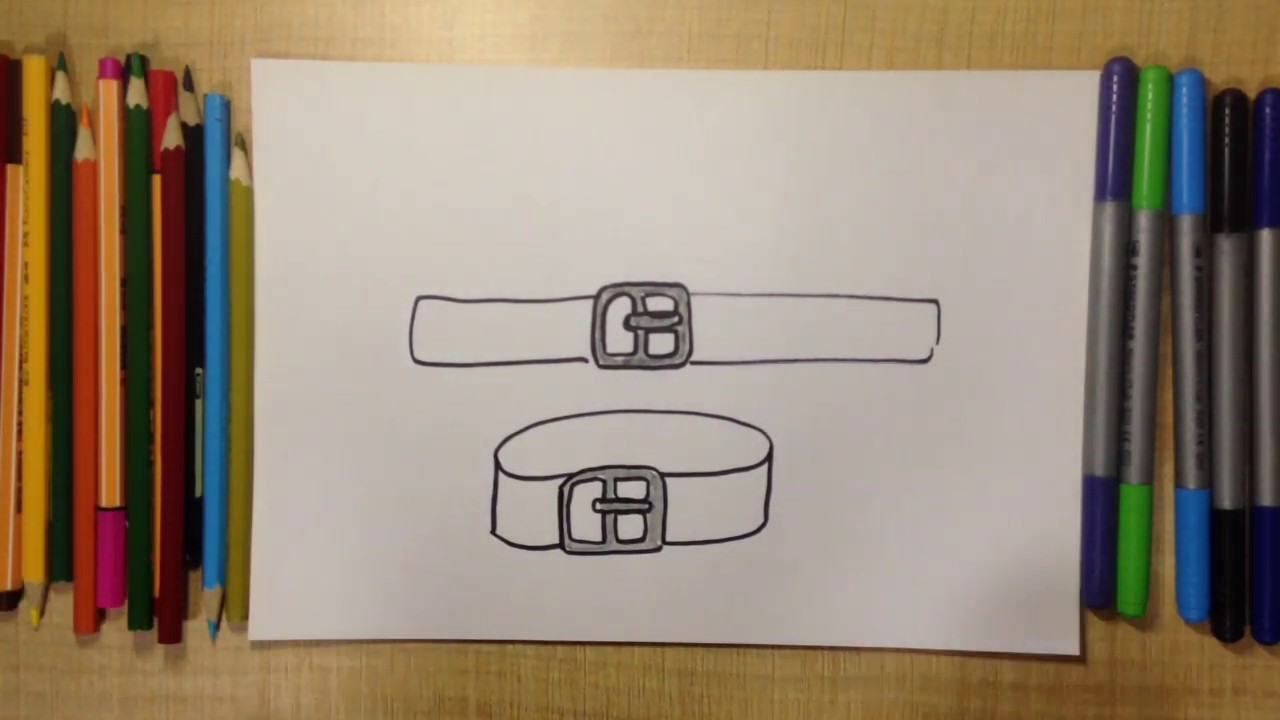 How to draw a BELT