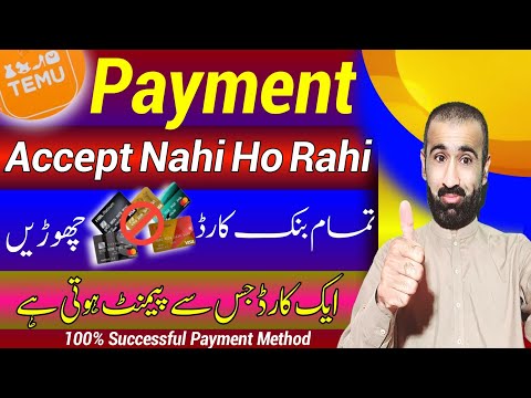 Temu Payment Declined
