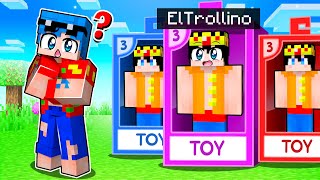 ¿QUIÉN ES EL TROLLINO de JUGUETE REAL?  EL ESCONDITE en MINECRAFT con LOS COMPAS