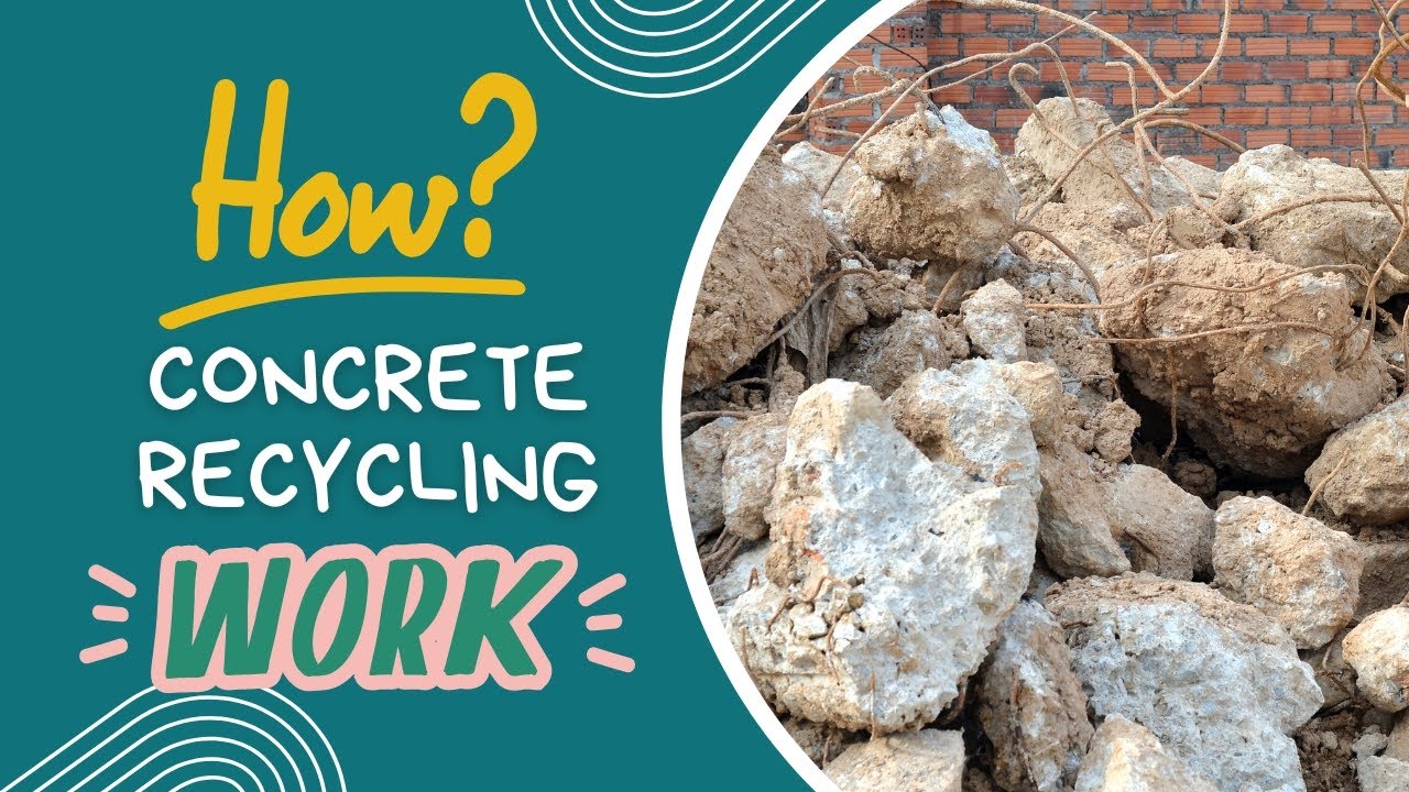 How Recycling Concrete Works? YouTube