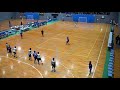 大会２日目 (男子) 朝明(三重県) × 土浦第三(茨城県)