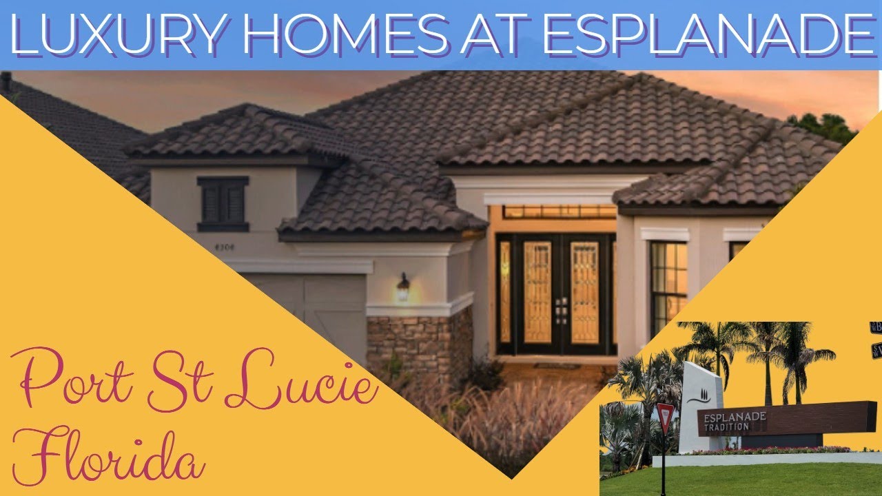 Tradition in Port St Lucie's Newest 55 and Over Community Esplanade By