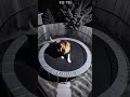 CCTV camera caught lion on  trampoline #funny #cctv #camera #lion #trending #viral #viralvideo #ai