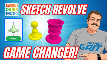 Game Changing Tinkercad Sketch Revolve Tool in 10 Minutes!💯🔥