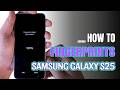 How to enable Fingerprints on Samsung Galaxy S25