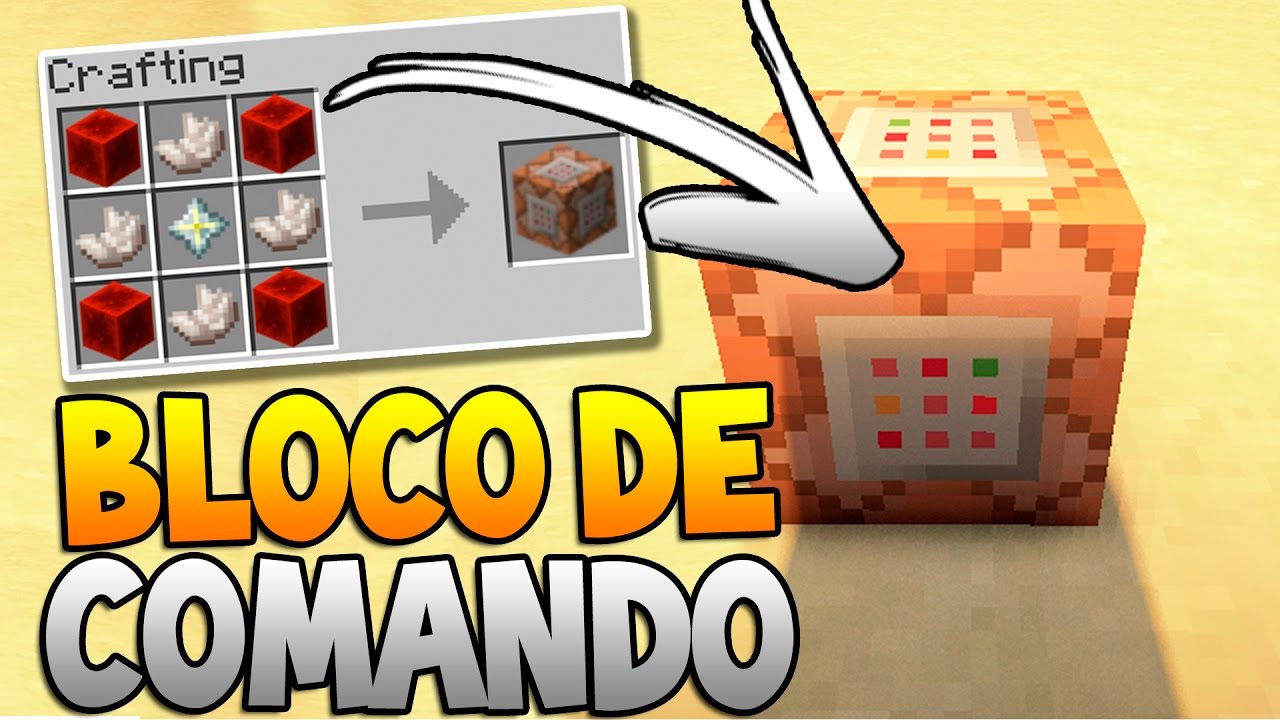 Como Pegar O Bloco De Comando No Minecraft