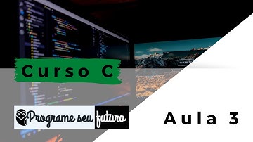 Curso de Programação C | Não use a função system ("pause") | aula 3