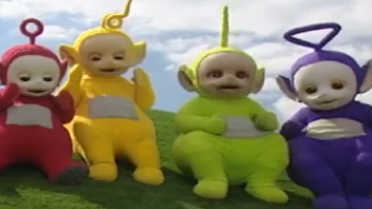 Teletubbies Nederlands: Sarah en Robert Voeren Eendjes