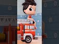 🚒🔥 Delivery Fire Truck 📦🎮 Pretend Play Cartoon Adventure for Kids! 🥤🧸#appmink #nurseryrhymes #shorts