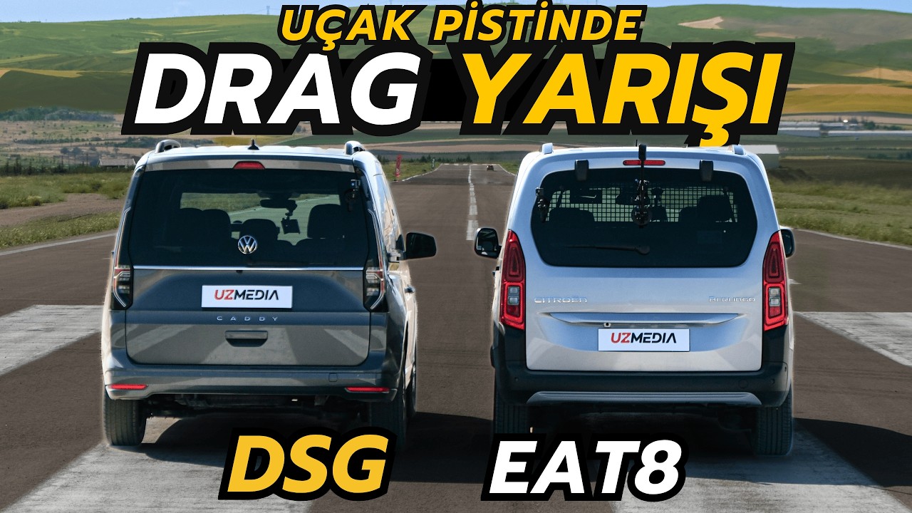 DSG mi EAT8 mi? Hangisi Daha Hızlı? VW Caddy vs Citroen Berlingo | Yakında Peugeot Rifter GT