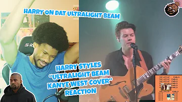 Kanye West Fan REACTS to Harry Styles' "ULTRALIGHT BEAM LIVE KANYE WEST COVER" | HARRY DID HIS THING