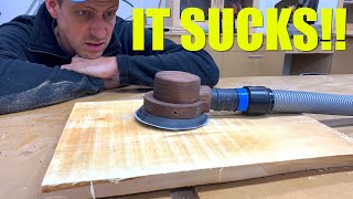 Making A Sanding Block With Dust Collection (Fail)